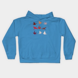 Origami: Paper Cranes Kids Hoodie